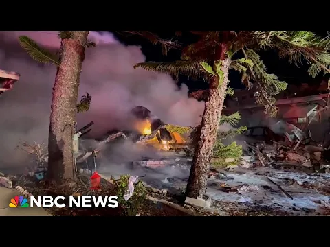 Several deaths reported after small plane crashes into Florida mobile home park